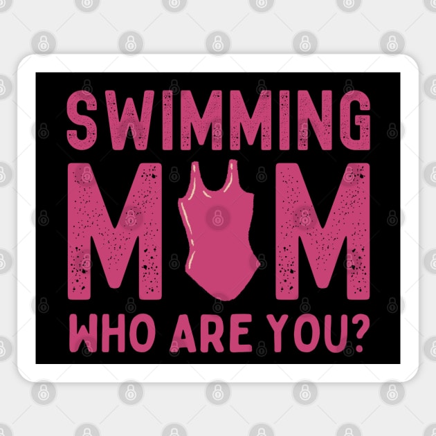 Swimming Mom Sticker by footballomatic
